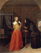 Jan Steen Bathsheba Receiving David-s Letter oil on canvas